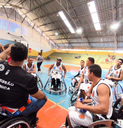 Campeonato- Basquete de Cadeira de rodas